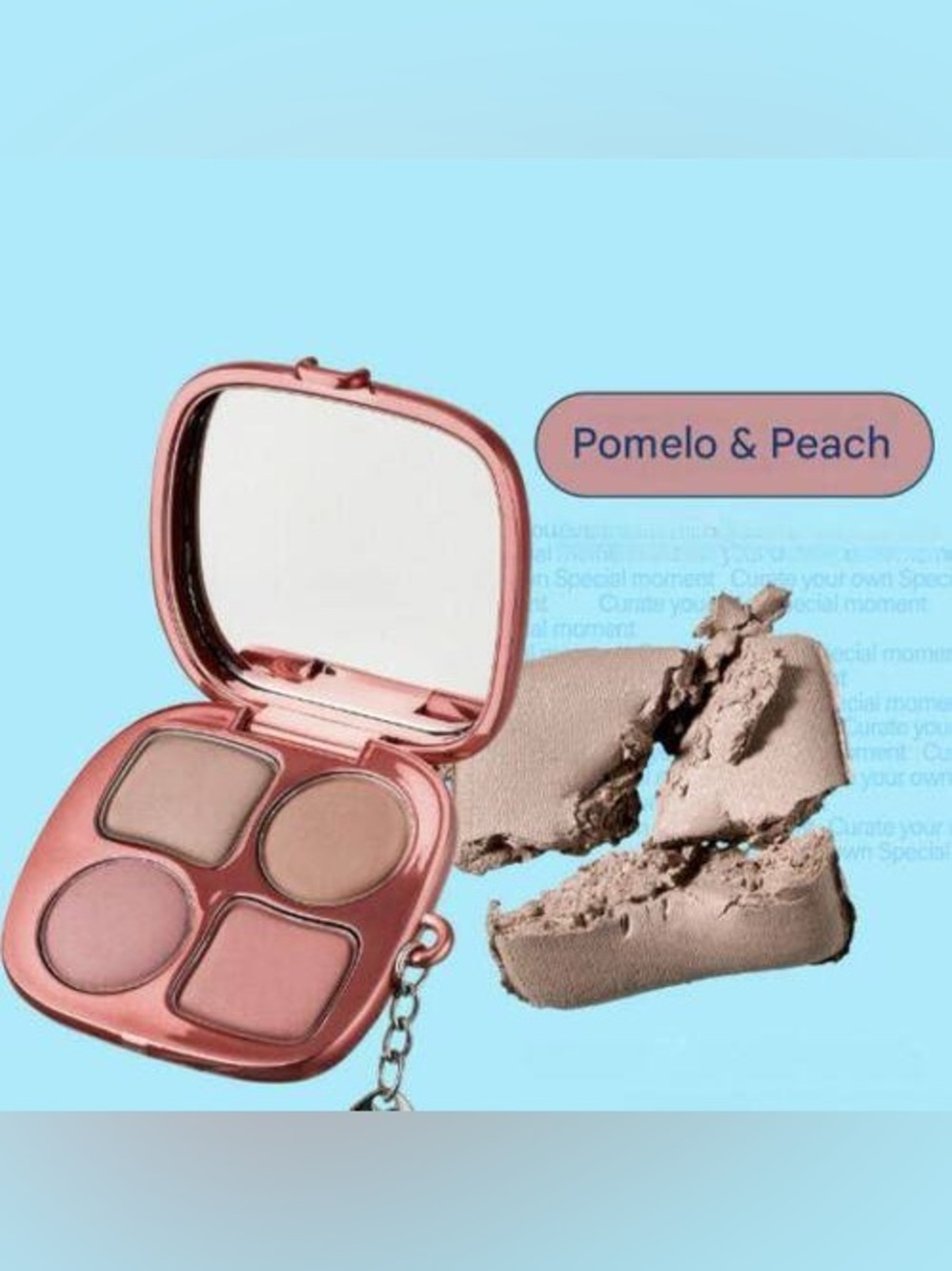 Fwee Pocket Cheek Palette in Pomelo & Peach (BNIB)